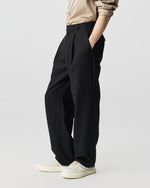 Load image into Gallery viewer, ADNYM 'Dela' Trousers Textured Black
