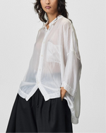 Load image into Gallery viewer, ADNYM Smog Shirt Cupro Stripe
