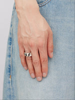 Load image into Gallery viewer, MM6 Maison Margiela Minimal Logo Curb Ring
