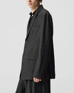 Load image into Gallery viewer, ADNYM 'Schaffer' Jacket Grey Chevron
