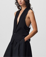 Load image into Gallery viewer, ADNYM Gimey Vest Black
