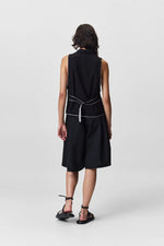 Load image into Gallery viewer, ADNYM Gimey Vest Black
