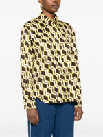 Load image into Gallery viewer, MSGM Geometric Print Blouse
