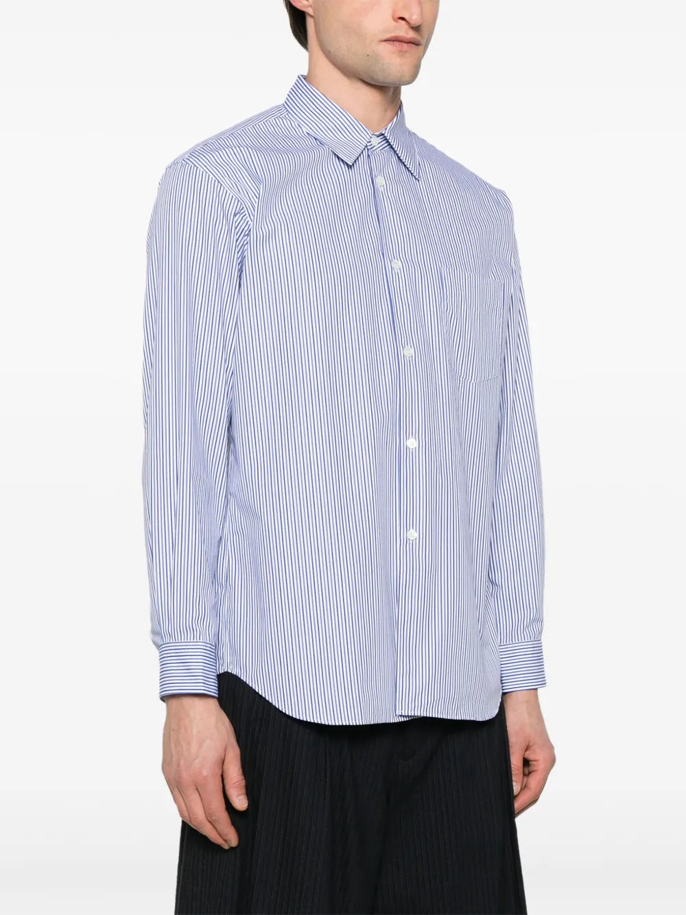 Comme Des Garçons Striped Shirt
