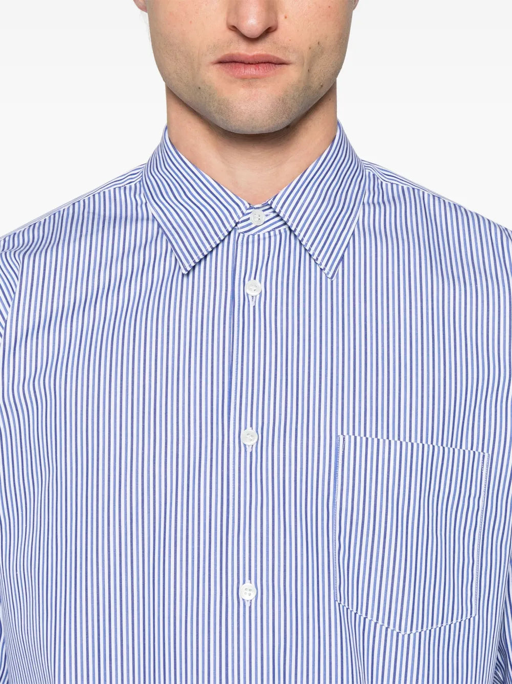 Comme Des Garçons Striped Shirt