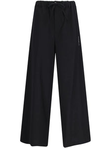 Marni Logo-Print Flared Trousers