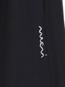 Marni Logo-Print Flared Trousers