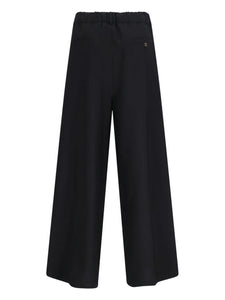 Marni Logo-Print Flared Trousers