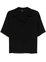 Load image into Gallery viewer, Theory Silk Blouse Black
