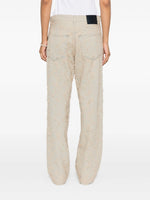 Load image into Gallery viewer, Haikure Jeans With Fringe Texture Beige
