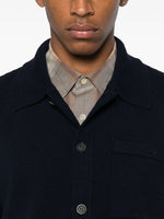 Load image into Gallery viewer, A.P.C. Polo Collar Buttoned Cardigan Dark Navy
