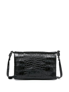 MM6 Maison Margiela Small Shoulder Bag With Crocodile Relief