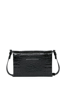 MM6 Maison Margiela Small Shoulder Bag With Crocodile Relief