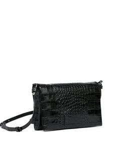 MM6 Maison Margiela Small Shoulder Bag With Crocodile Relief