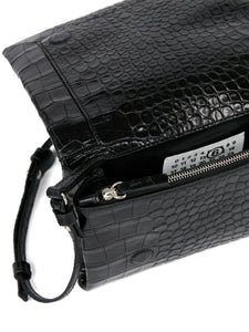 MM6 Maison Margiela Small Shoulder Bag With Crocodile Relief