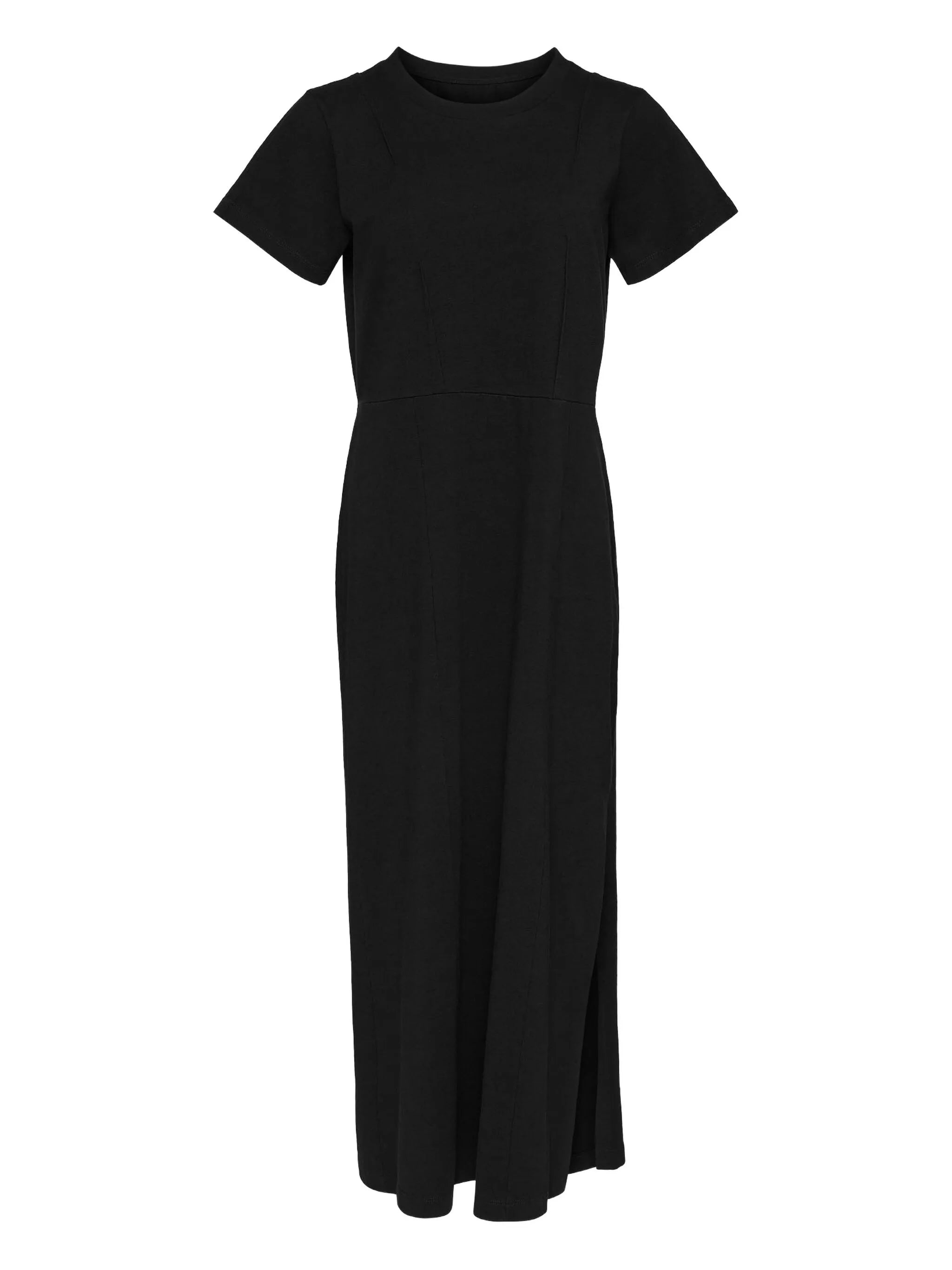 MM6 Maison Margiela Short Sleeve Dress Black