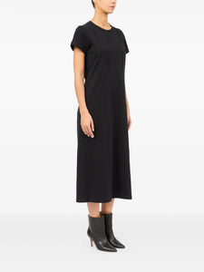 MM6 Maison Margiela Short Sleeve Dress Black