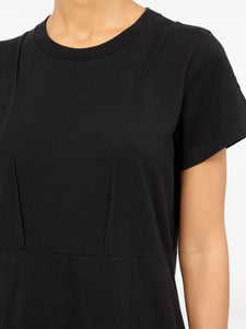 MM6 Maison Margiela Short Sleeve Dress Black