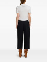 Load image into Gallery viewer, Marni High-Waist Cropped Trousers Black

