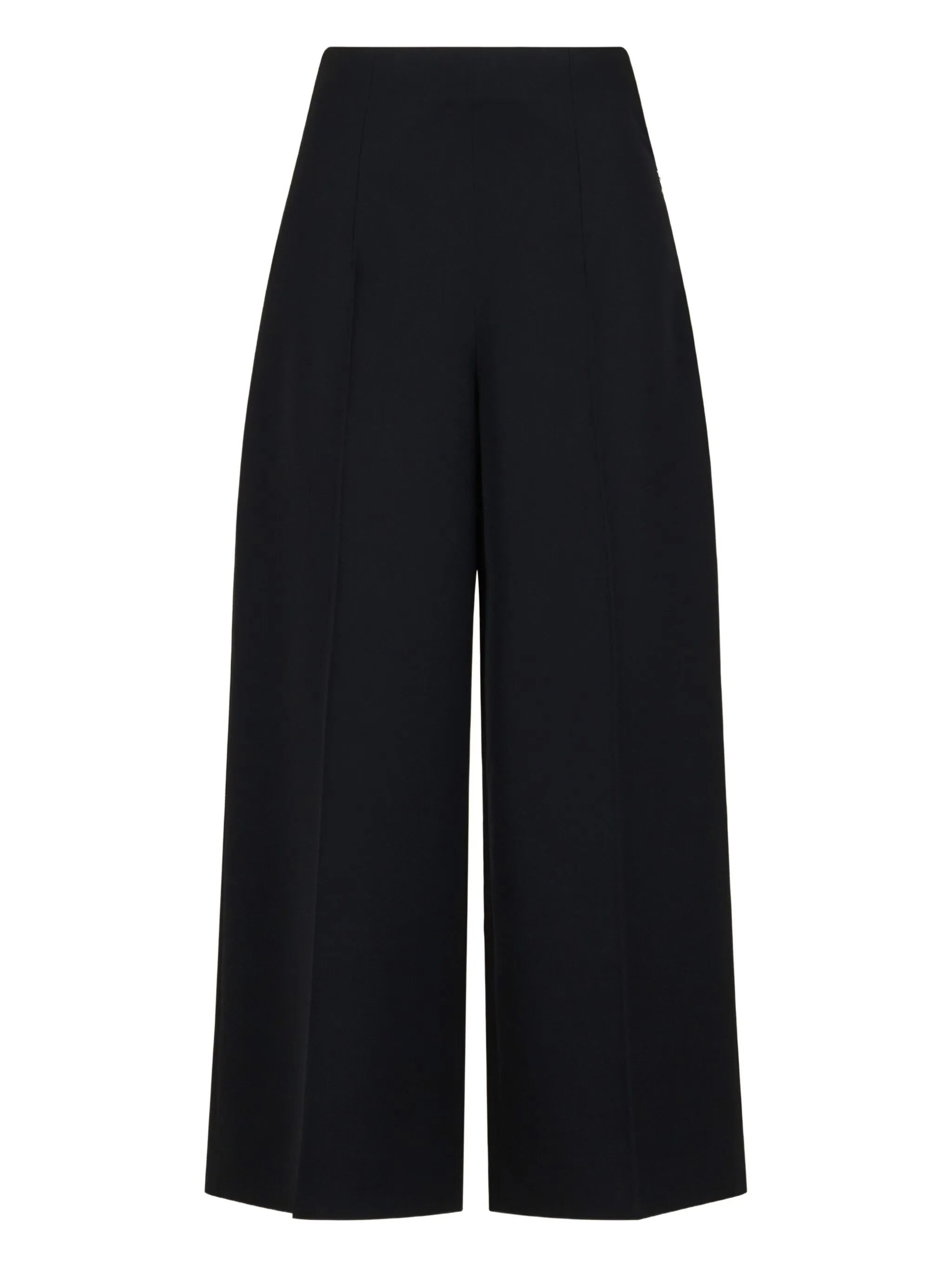 Marni High-Waist Cropped Trousers Black