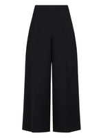 Load image into Gallery viewer, Marni High-Waist Cropped Trousers Black

