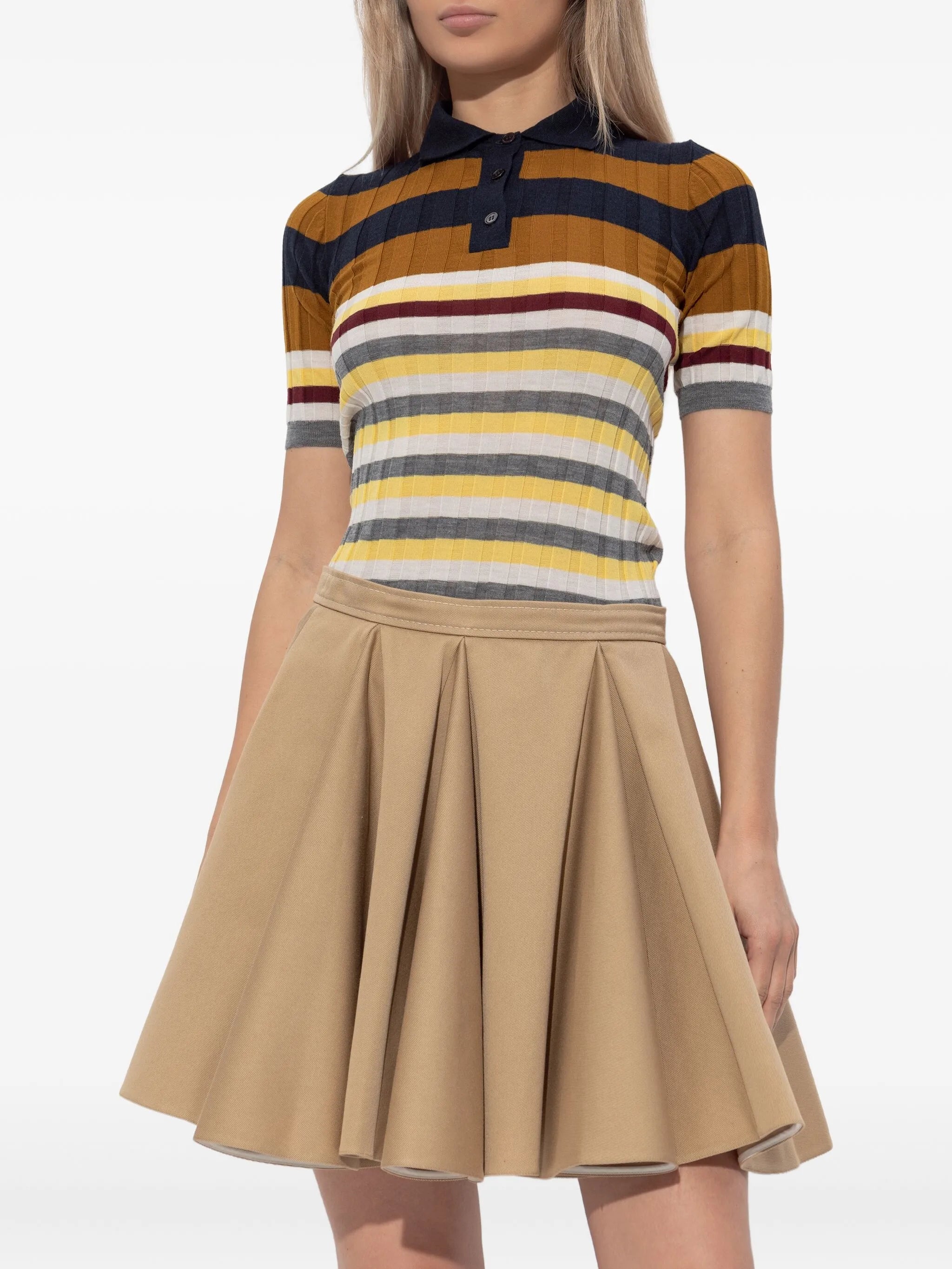 Marni Striped Polo Top