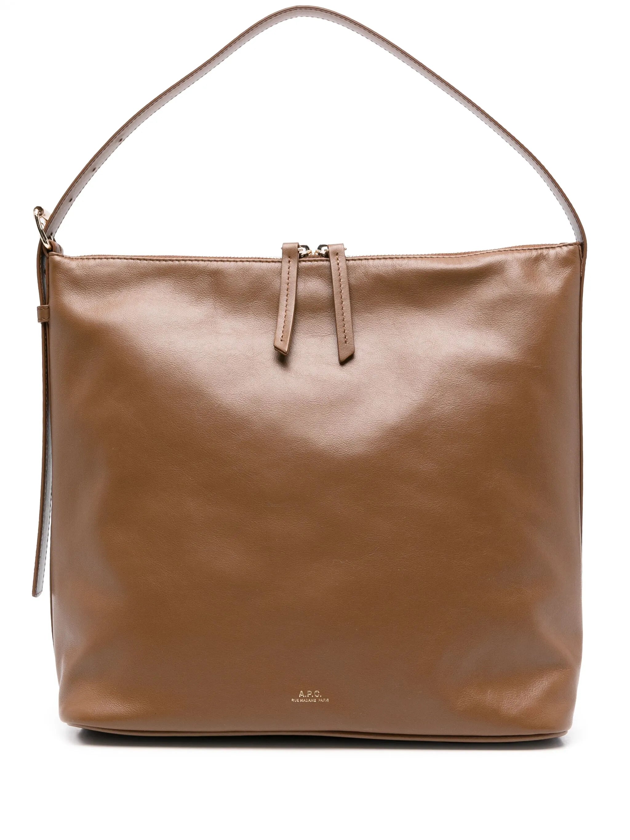 A.P.C. Vera Bag Camel Brown