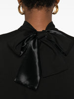 Load image into Gallery viewer, Marni Midi Dress With Bow Detail Black
