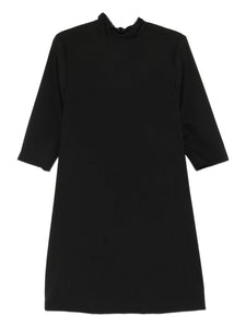 Marni Midi Dress With Bow Detail Black