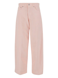 Haikure Corduroy Trousers Light Pink