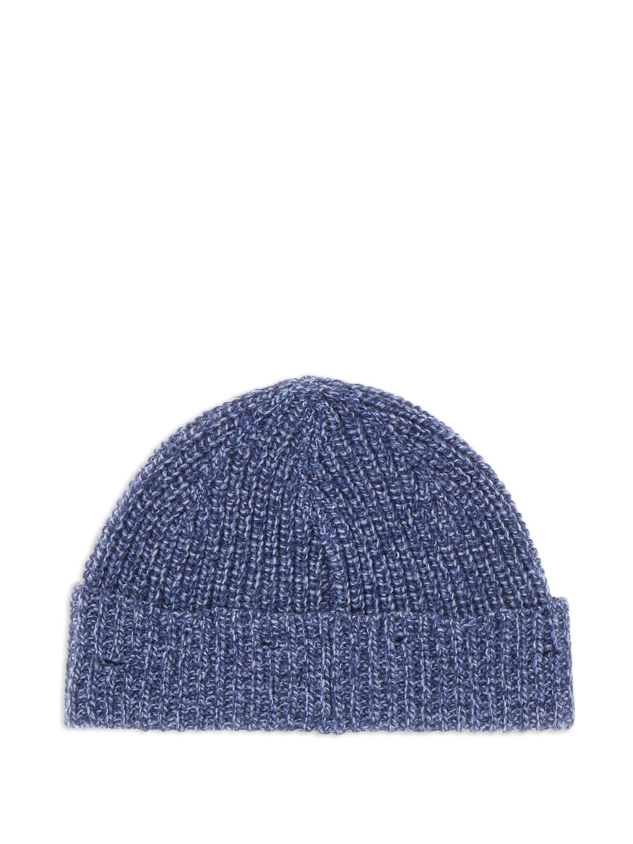 Marni Beanie With Embroidered Logo Blue