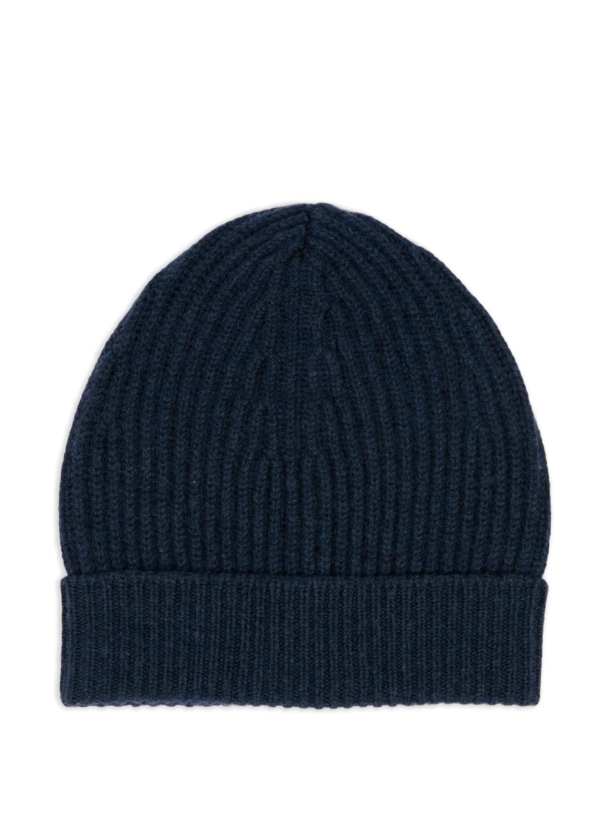 Maison Margiela Wool Beanie Navy Blue