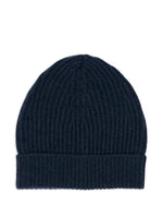 Load image into Gallery viewer, Maison Margiela Wool Beanie Navy Blue
