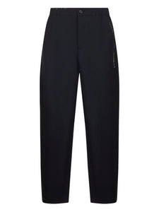 Marni Trousers With Embroidered Pockets Dark Blue