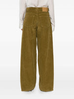 Load image into Gallery viewer, Haikure Corduroy Trousers Olive Green
