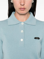 Load image into Gallery viewer, N°21 Polo Top With Button Closure

