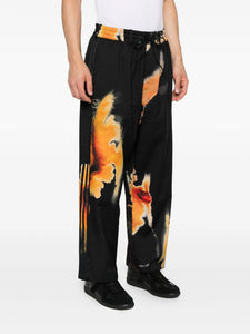 Y-3 Abstract Print Trousers