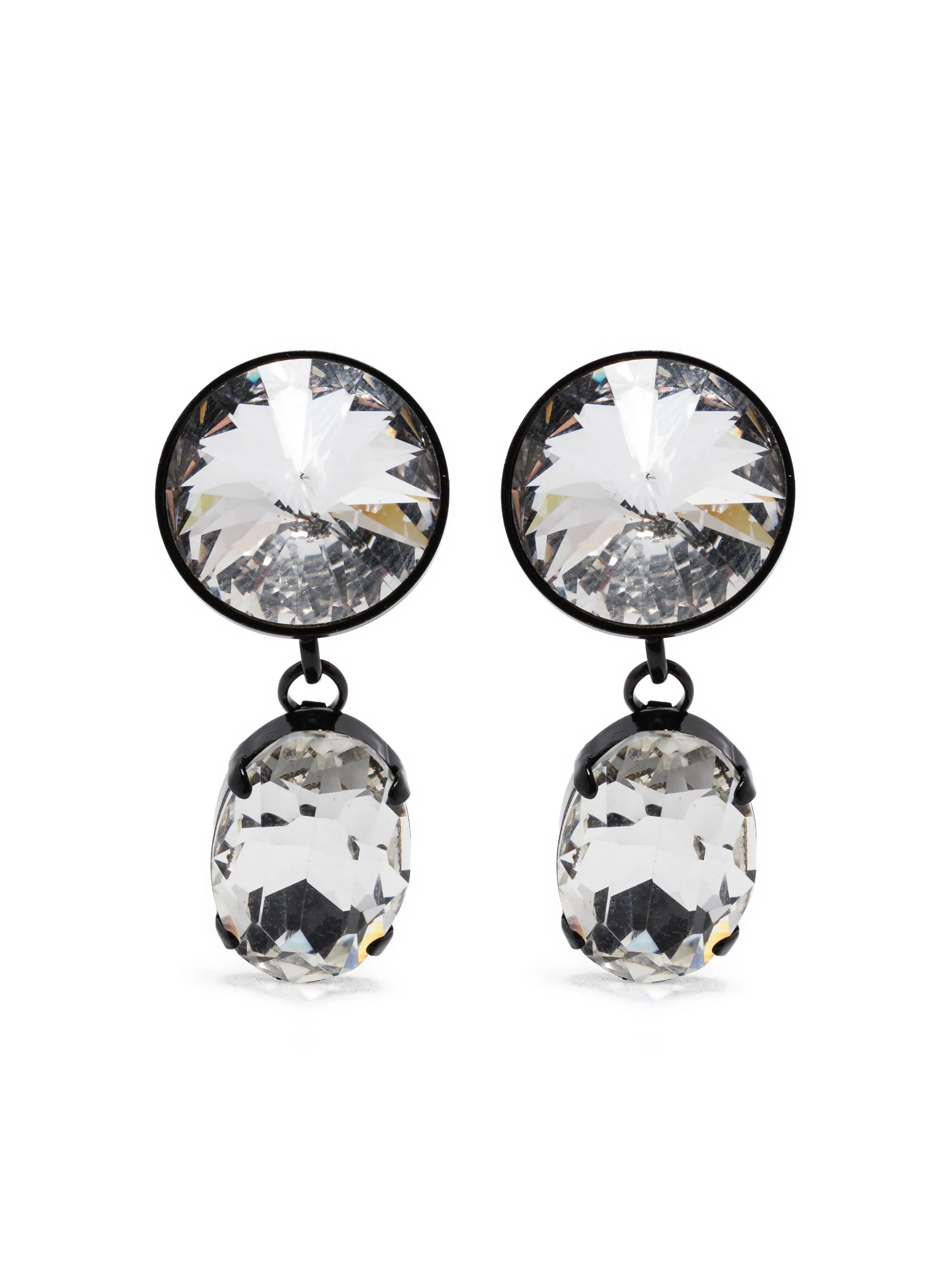 N°21 Crystal Embellished Earrings