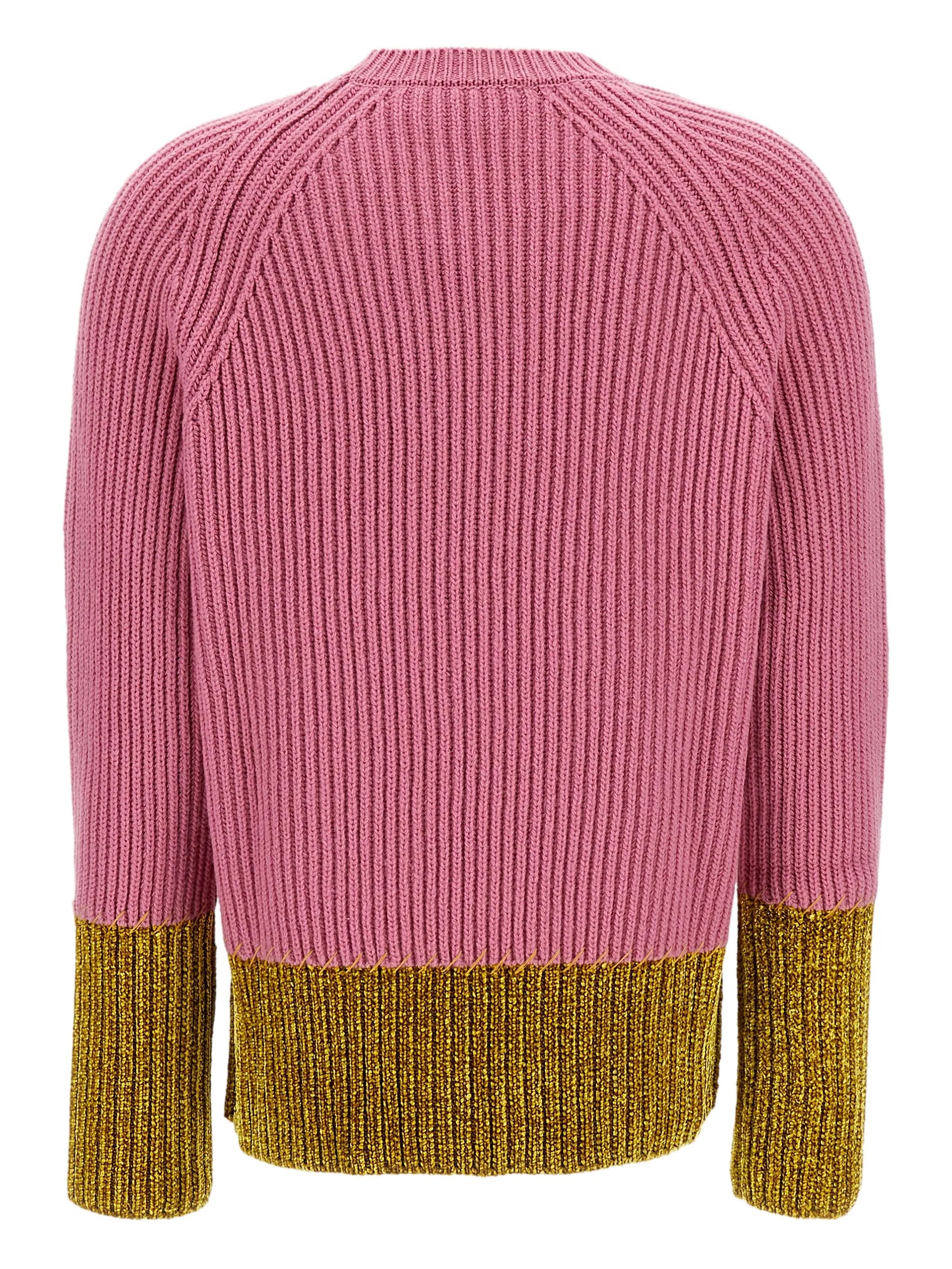 Marni Ribbed Panelled Sweater