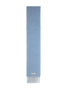 Marni Scarf With Fringe Light Blue