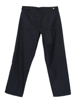 Load image into Gallery viewer, Comme Des Garçons Wool Blend Gabardine Trousers Dark Navy
