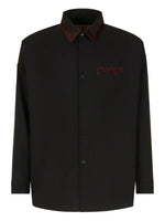Load image into Gallery viewer, Marni Shirt With Velvet Collar Black
