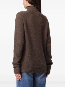 A.P.C. 'Roxy' Turtleneck Brown