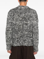 Load image into Gallery viewer, Marni Round Neck Mohair Sweater Grey
