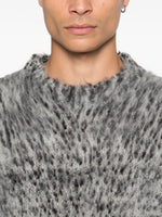 Load image into Gallery viewer, Marni Round Neck Mohair Sweater Grey
