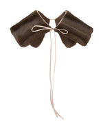 Load image into Gallery viewer, N°21 Faux Fur Collar With Tie Closure Brown
