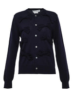 Load image into Gallery viewer, Comme Des Garçons Bows-Detailed Cardigan Navy
