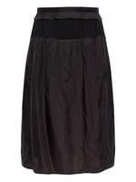 Load image into Gallery viewer, Maison Margiela Midi Skirt With Ruffles Black
