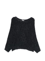 Load image into Gallery viewer, Haikure Jenna Open-Knit Sweater Dark Grey
