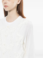 Load image into Gallery viewer, Comme des Garçons Cardigan With Bow Details And Ruffles
